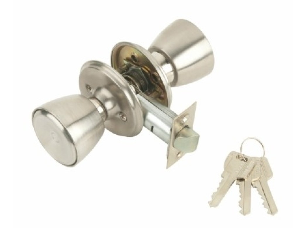 Pomo pta 70mm 508-4-4-70 inox entrada picaporte tubular mcm