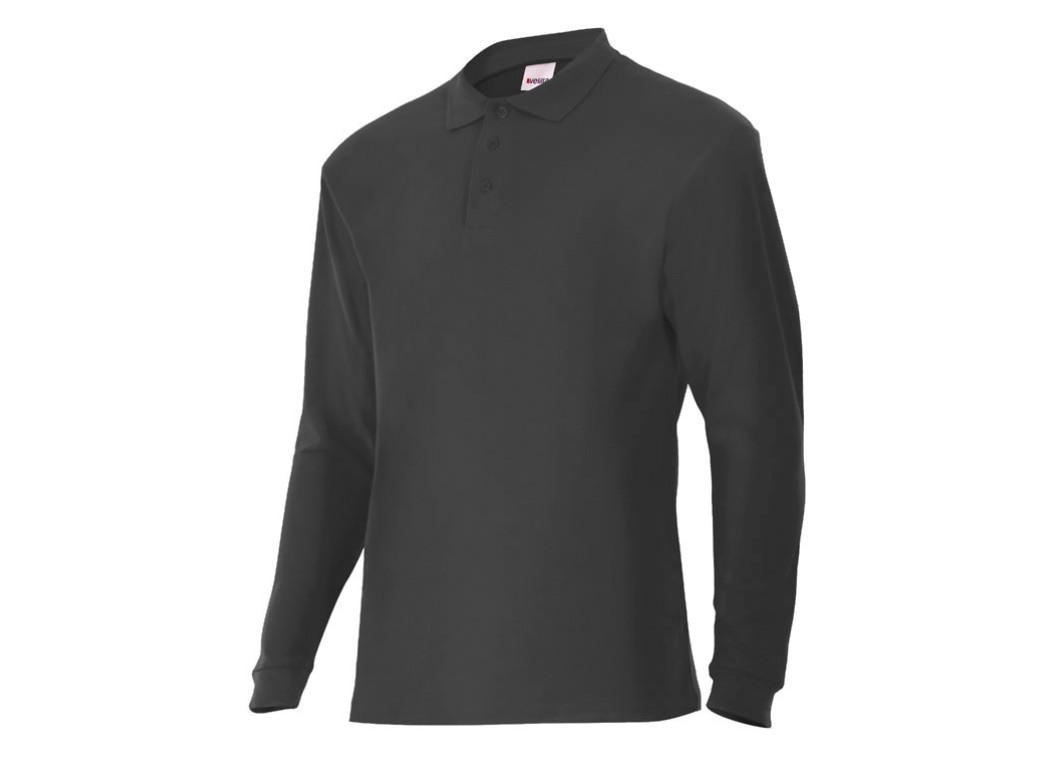 Polo trabajo xs 60%alg 40%pol m/larga ne velilla