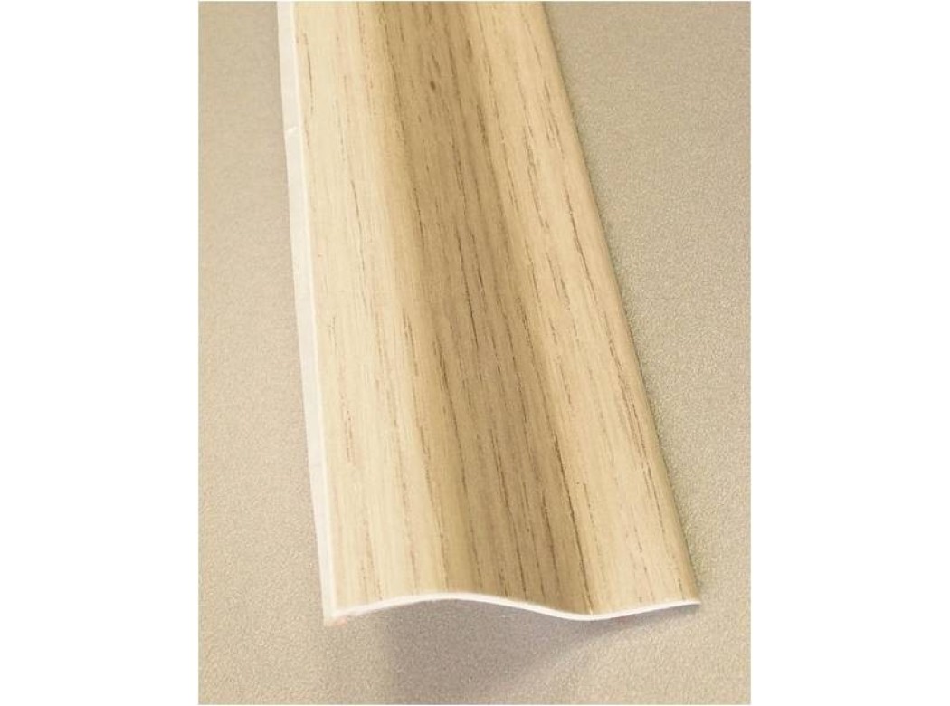Pletina perf 100x3,7cm dis.nivel adh pvc roble pol rufete ud