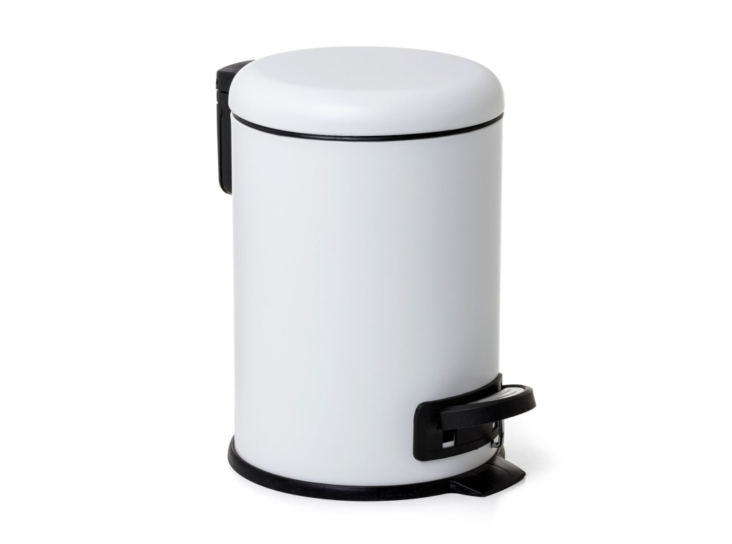 Cubo baño 3lt cub.extr. ac bl nordic tatay
