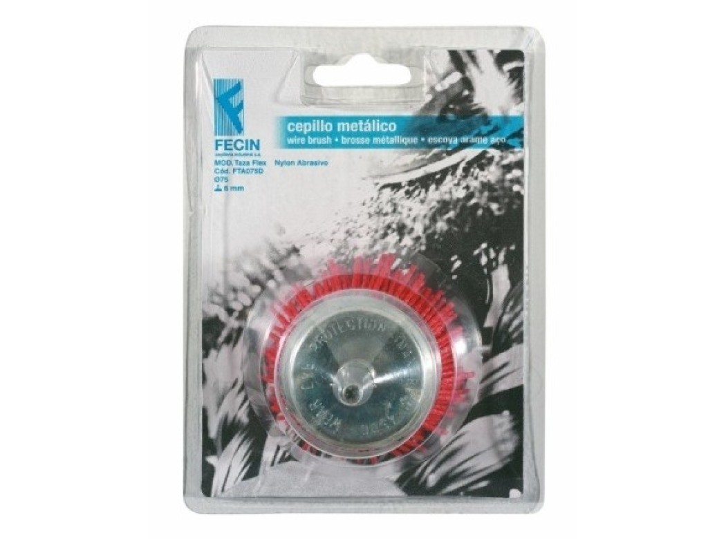 Cepillo ind taza taladro 050 mm nyl fecin