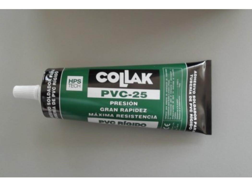 Adhesivo pvc 125 ml 125 ml pvc-25 collak