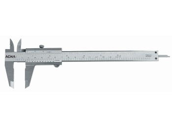 Calibre monoblock con tornillo fijaciÓn 0-150mm 18530 acha