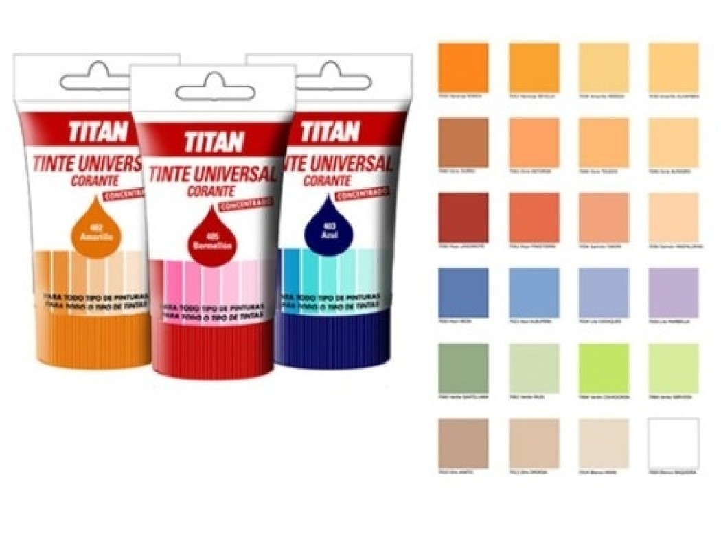Tinte concentrado univ 50 ml ro 406 titan