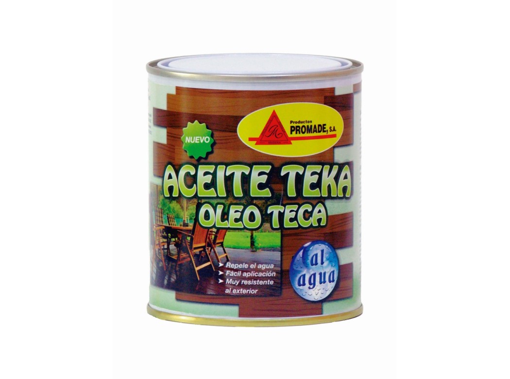Aceite teca protector al agua 750 ml inc. atka106 promade