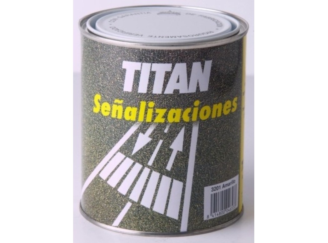 Pintura suelo señalizacion 750 ml bl titan