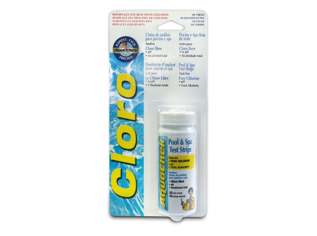 Analizador pisc. cloro libre aquacheck pvc bl 209091 ph alca