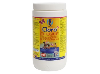 Cloro pisc. 1kg choque hipool - pqs 165022 minipiscina 16502