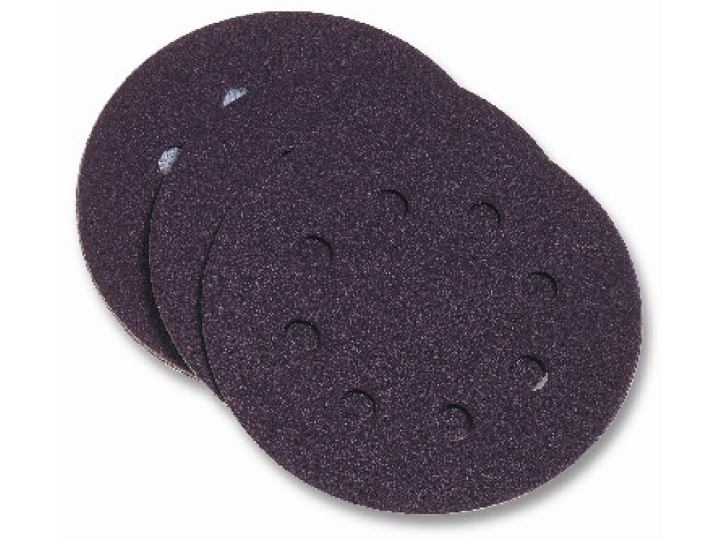 Disco lija pap.perf 125 mm velcro p/lijad surtido pg maxi 10