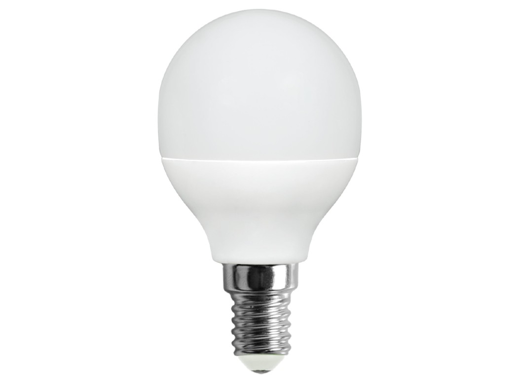 Bombilla ilumin esf. led garza e14 6w 400lm 3000k