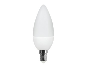 Bombilla ilumin vela led garza e14 6w 470lm 4000k