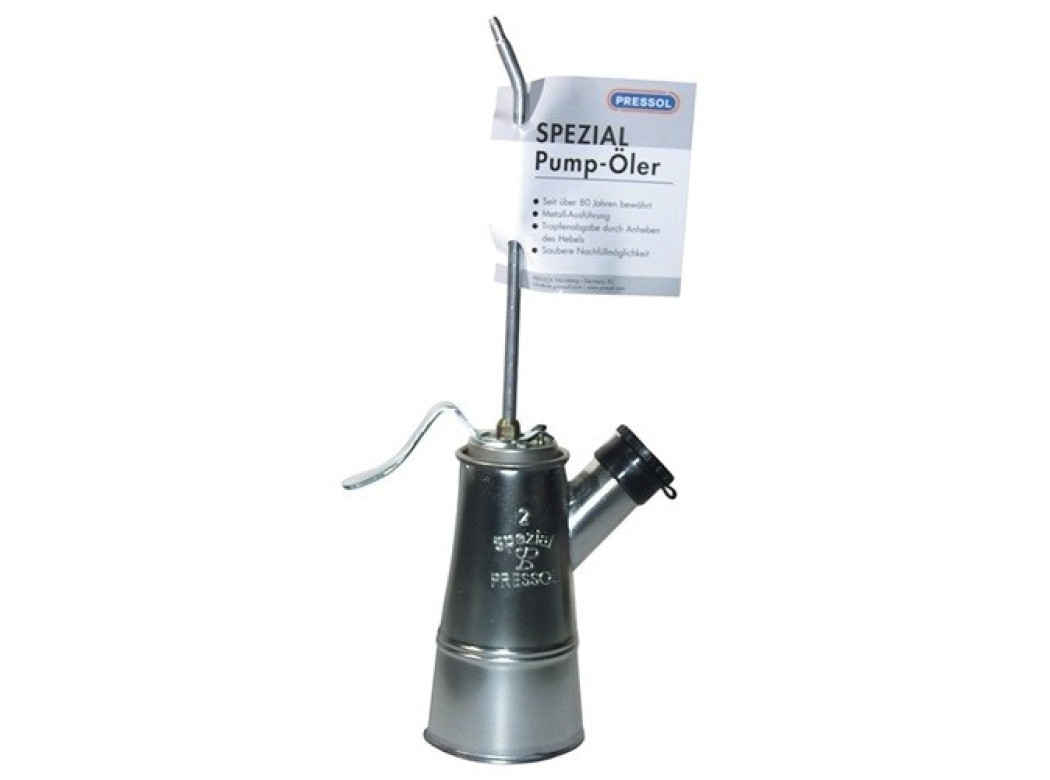 Aceitera especial 250ml chapa tubo punta 165mm b simp 01 112