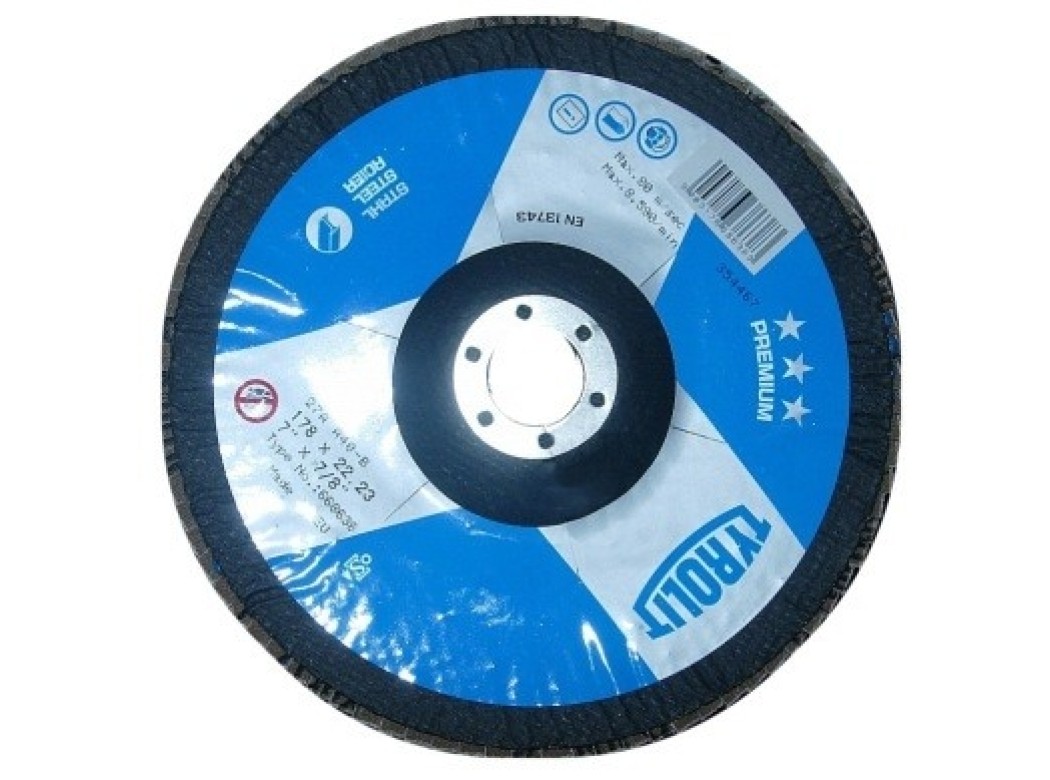 Disco lam 178 mm grano 040 cor. a40b tyrolit