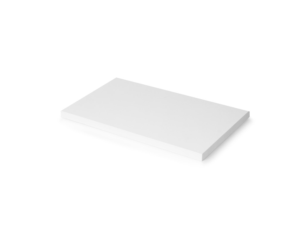 Emuca Tableros para mesa o baldas de estante, 900, Pintado blanco, Madera, 1 un