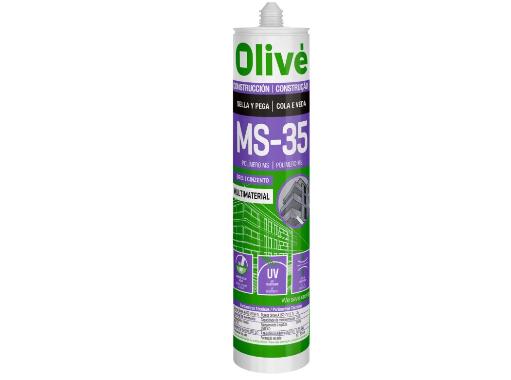 Adhesivo sellador gr polimero olive 300 ml