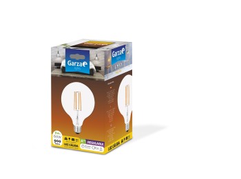 Bombilla ilumin led filamento regulable clear garza e27 8w 7