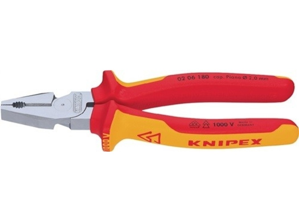 Alicate universal 180mm trab pes cro max 2,5 vde bim 0206180