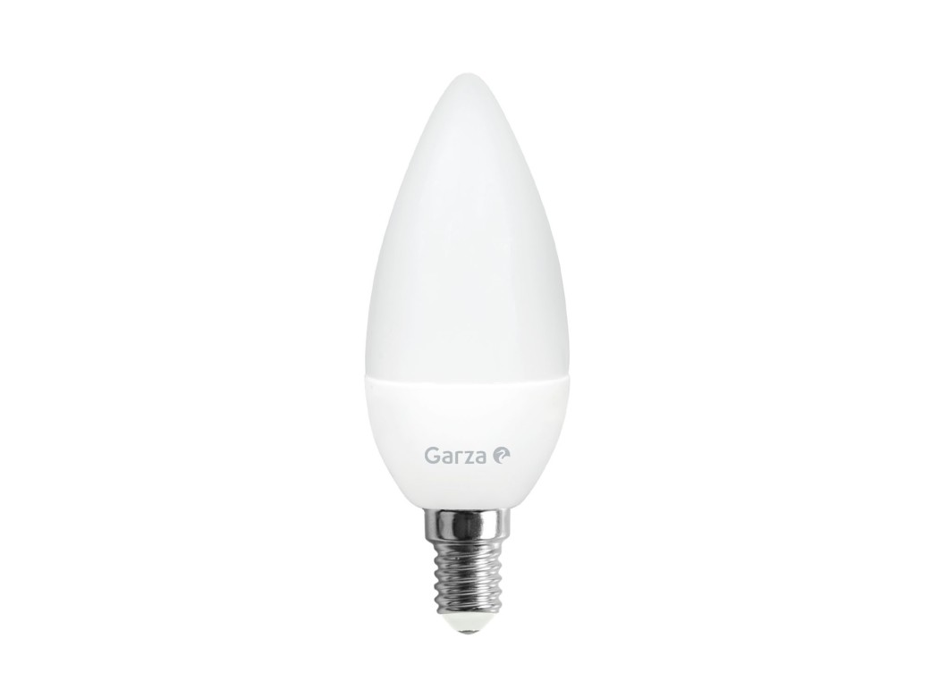 Bombilla ilumin vela led garza e14 8w 810lm 4000k