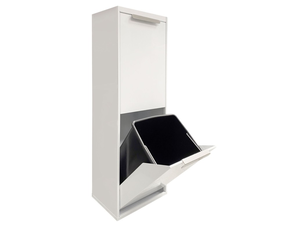 Cubo bas. recicl. 905x305x245 2 compartimentos ac ecoclas ar