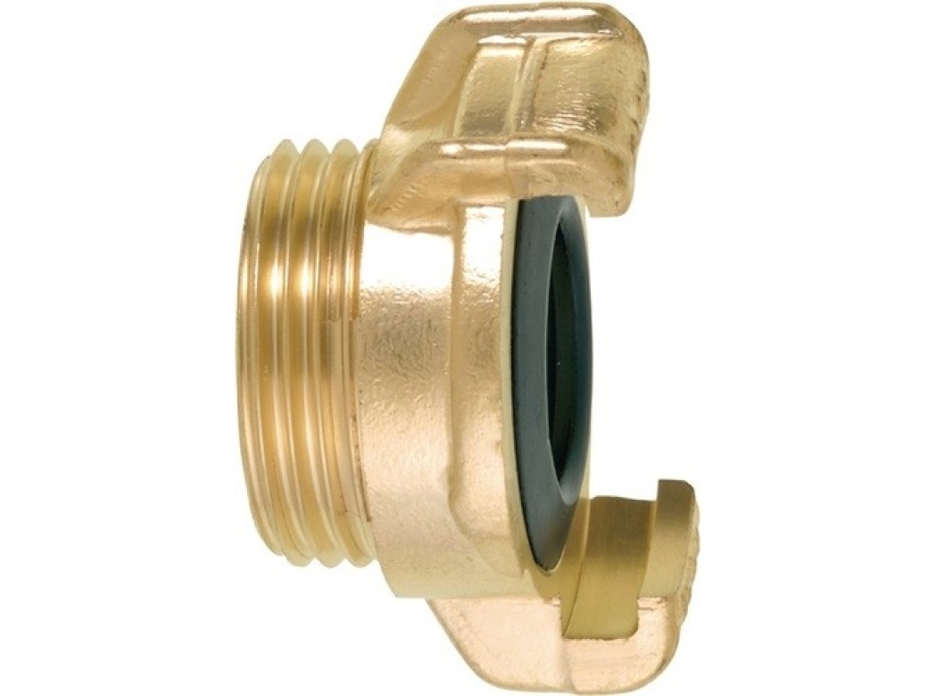 Acople riego roscado macho 1/2´ laton garra 40mm geka plus