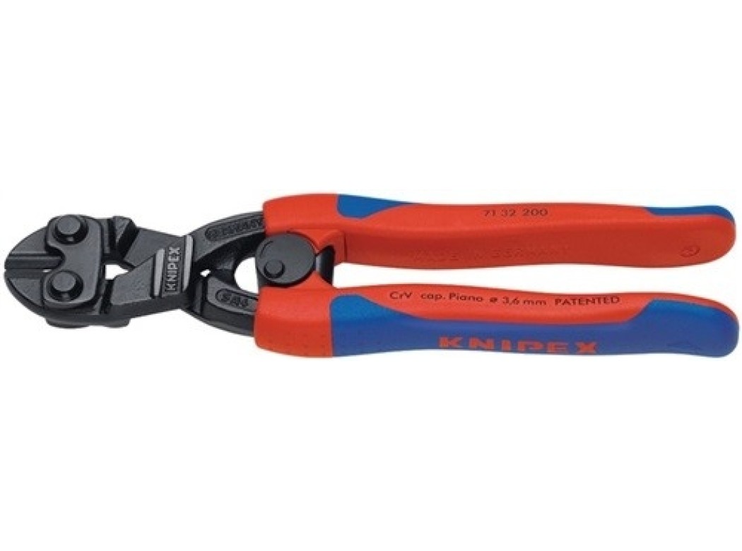 Alicate cortalambre compacto 200mm m/pla-muel cobolt 7132200