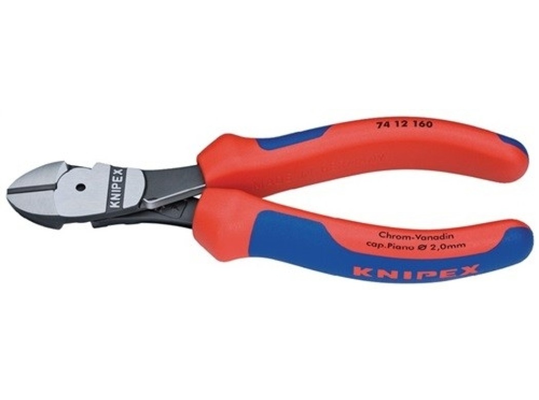 Alicate corte diag extrafuer 160mm negro m/bim 74 12 160