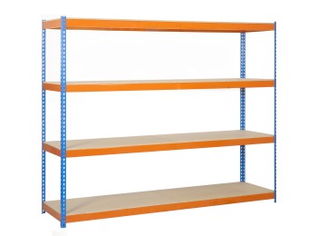 Ecoforte 1207-4 Chipboard Azul/naranja/madera 2000x1200x750